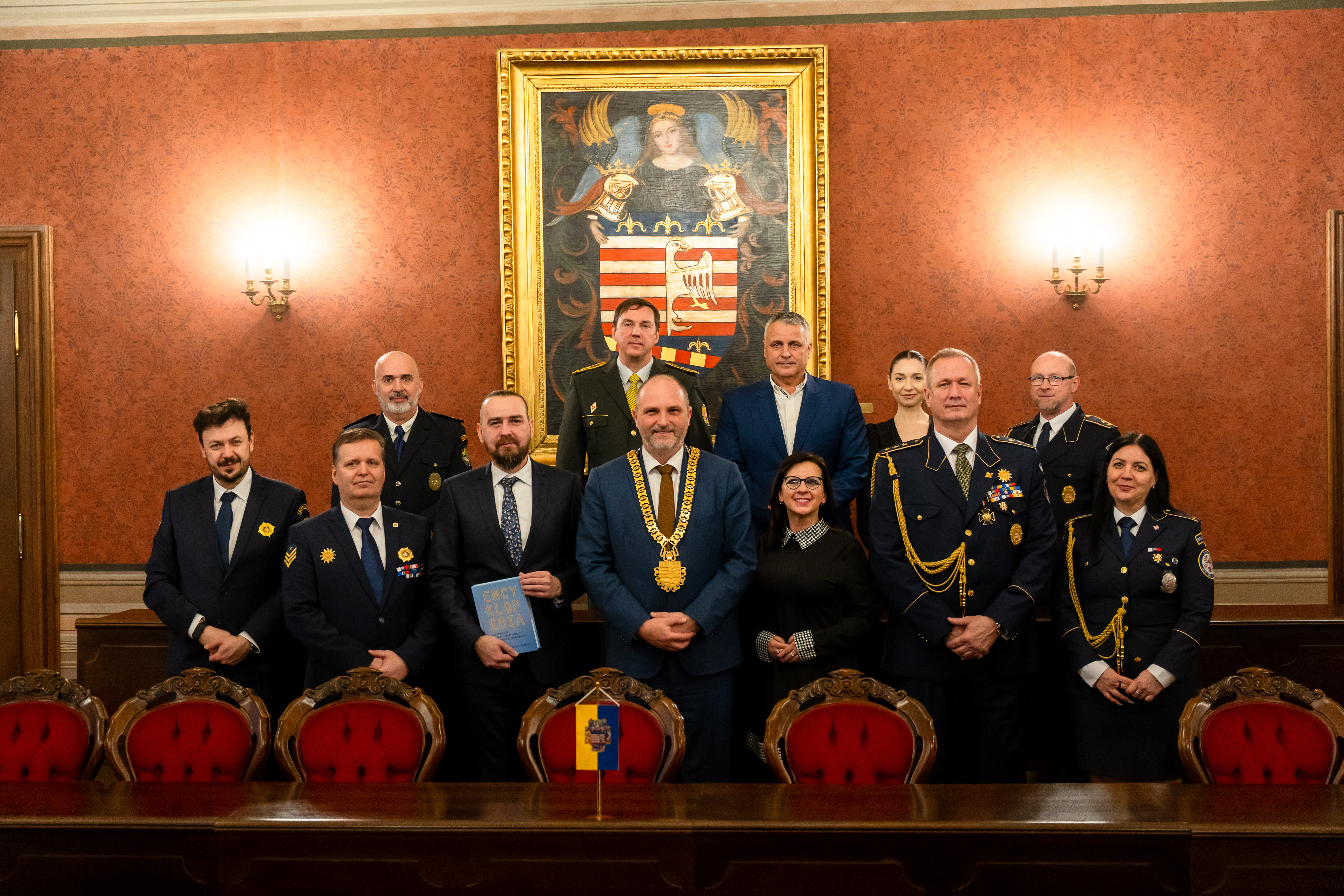 Slavnostny krst Encyklopedie obecnych a mestskych policii -18